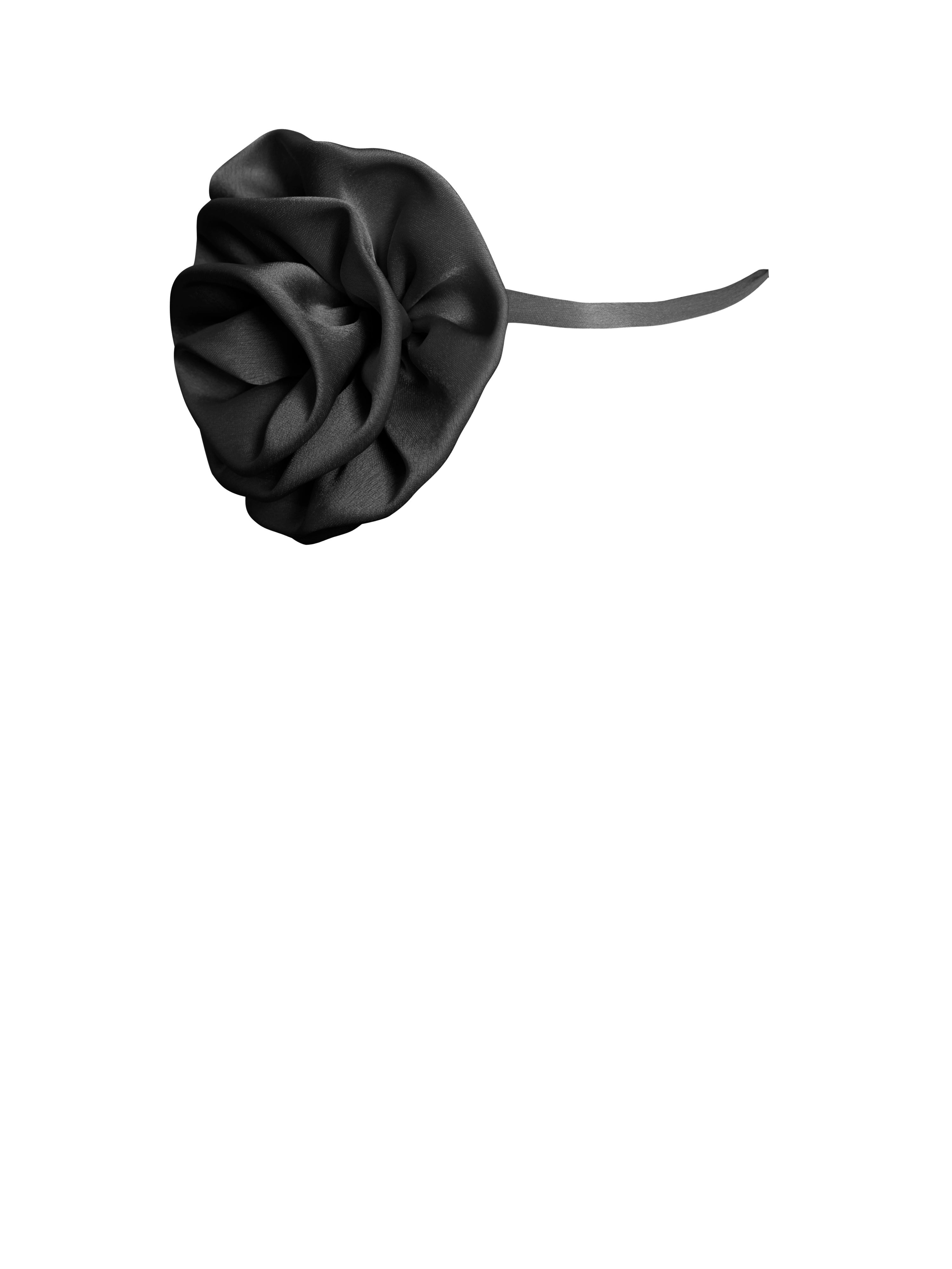 ROSETTE CHOCKER BLACK