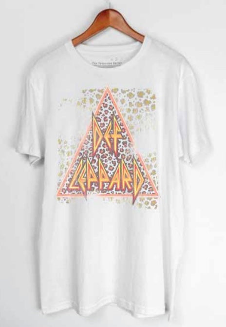 DEF LEOPARD TRIANGLE TEE