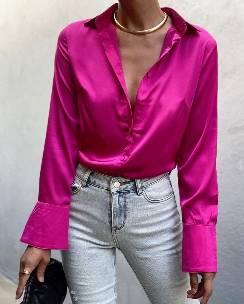 FOXY FUCHSIA BLOUSE