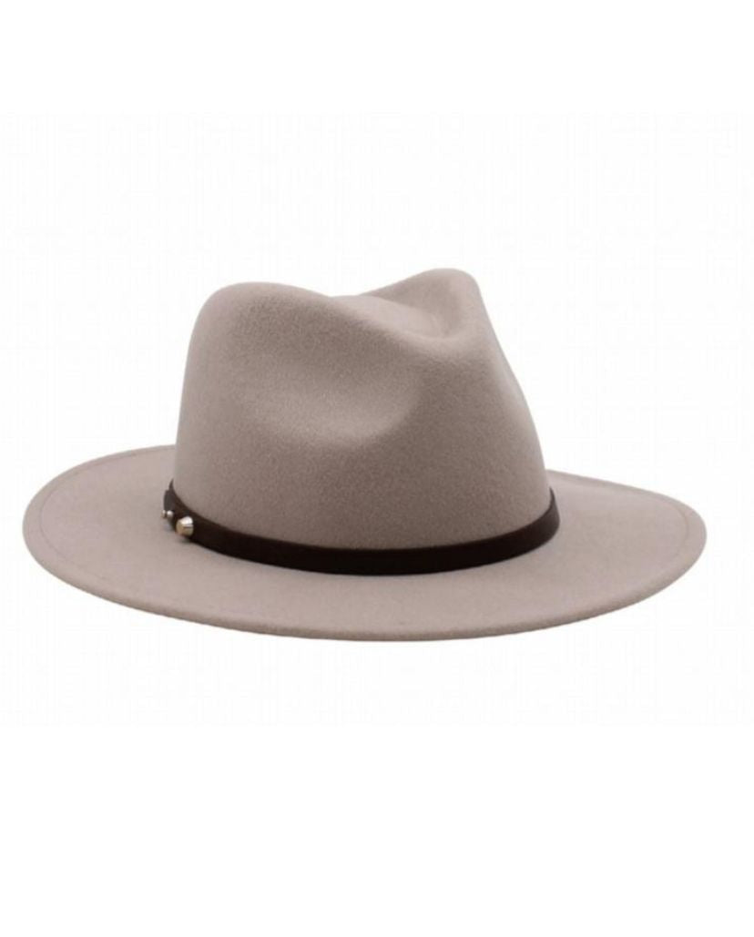 ACE OF SOMETHING FEDORA HAT CLAY