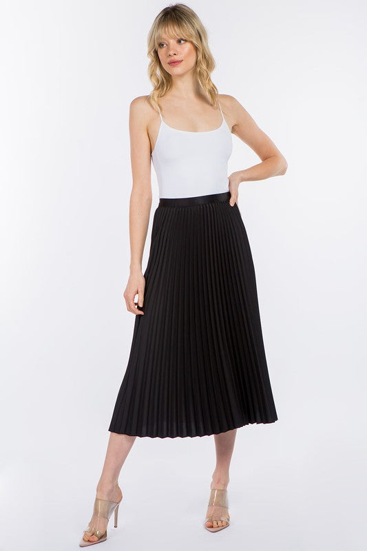 TABA PLEATED SKIRT